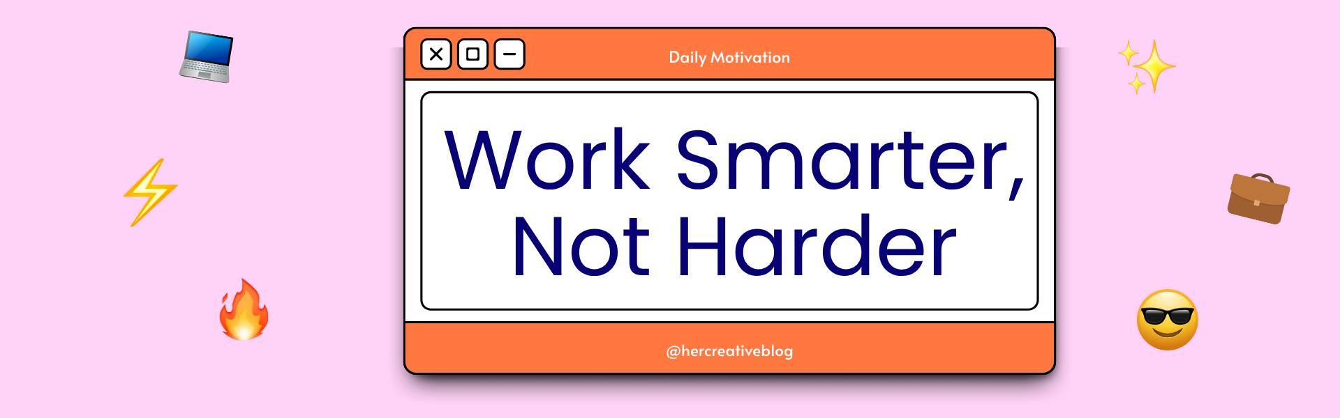 work and productivity Blog Banner (1)